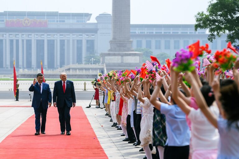 Trump Xi Welcome Ceremony